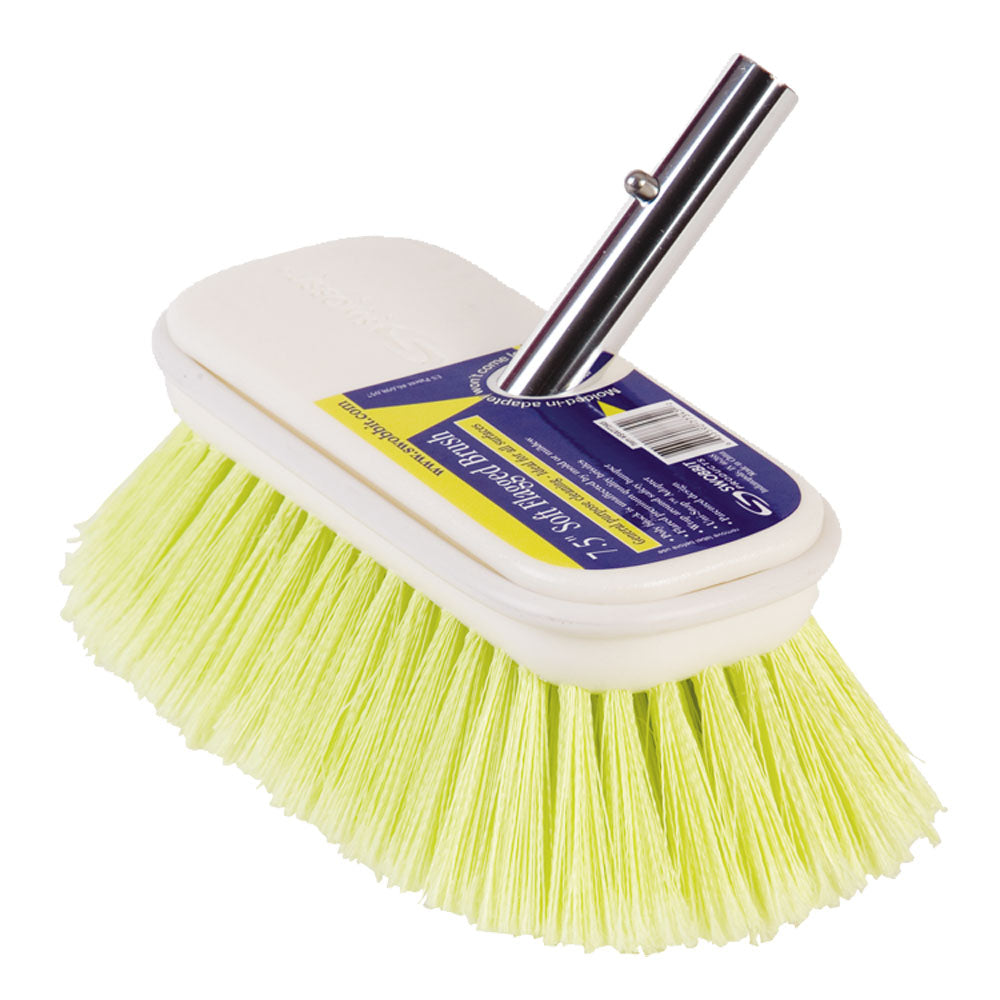 Swobbit 7.5'' Soft Flagged Brush - Yellow,WBAUVA001342473