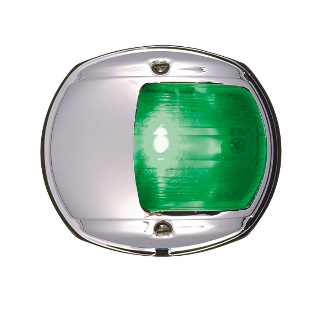 Perko Led Side Light - Green - 12V - Chrome Plated Housing,WBAUVB08C23YVRT