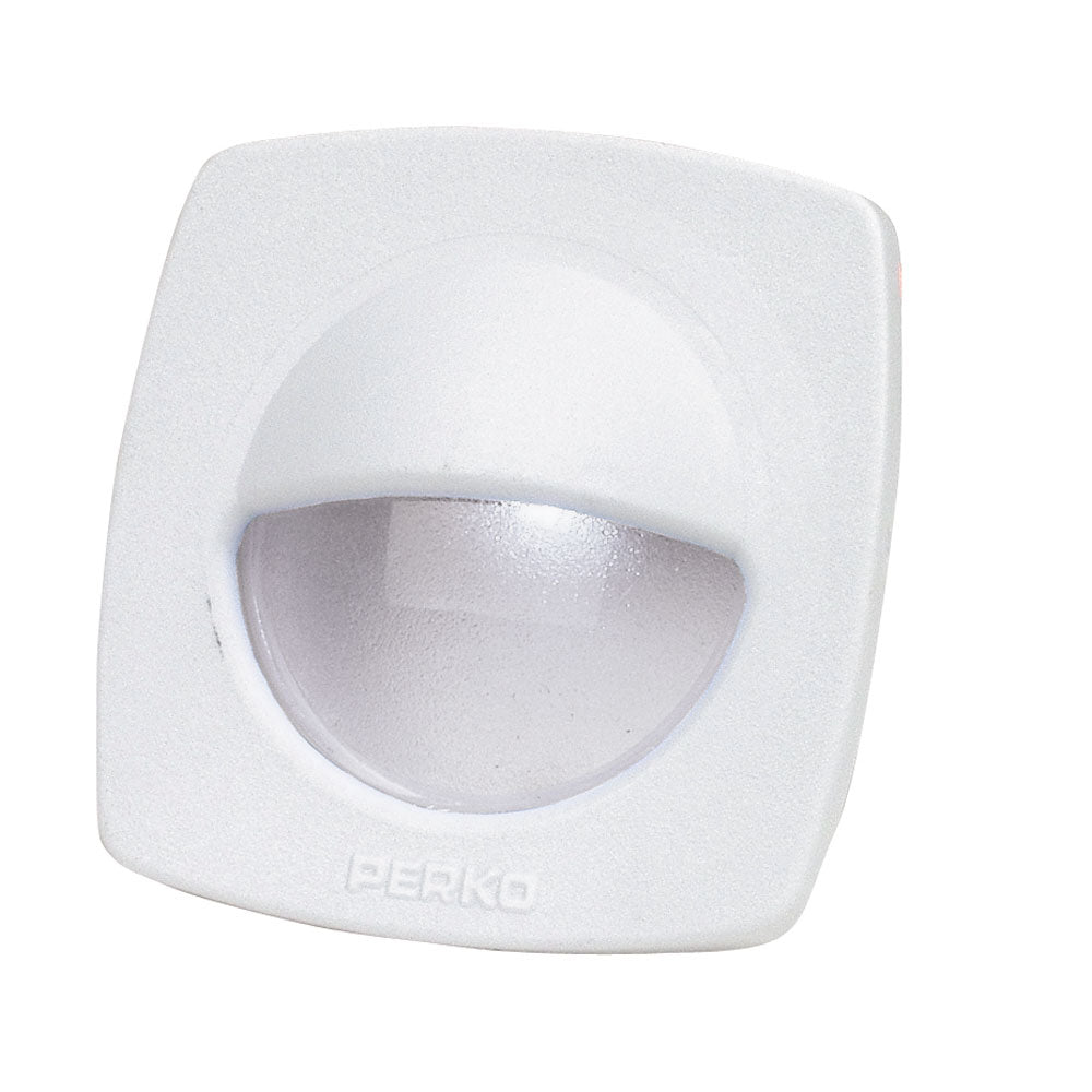 Perko Led Utility Light W/Snap-On Front Cover - White,WBHOMA001342554