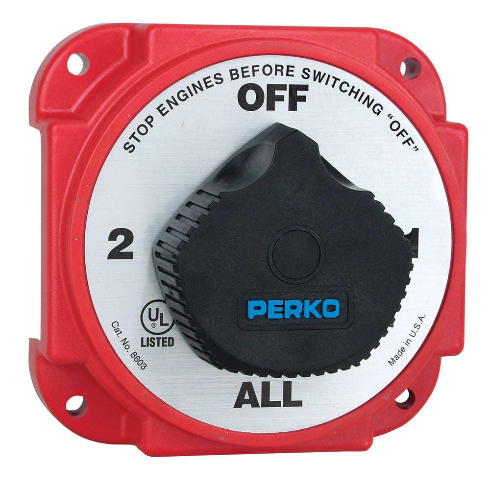 Perko Heavy Duty Battery Selector Switch W/Alternator Field Disconnect,WBAUVA001342559