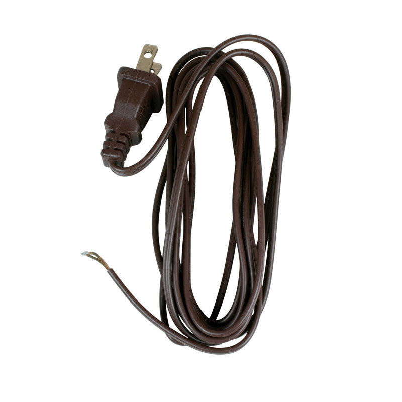 LAMP CORD 8 BROWN (Pack of 1)