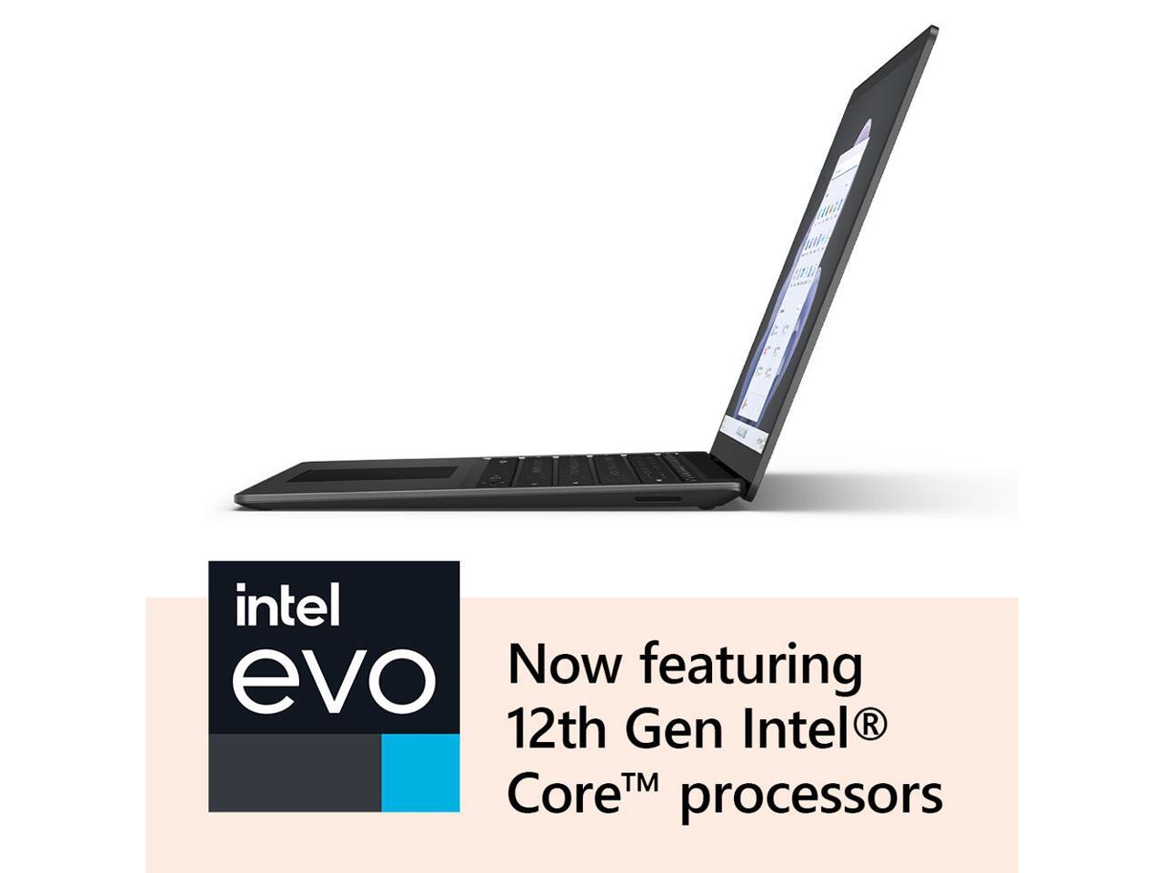 Noteb Micror7B 00024 Microsoft Surface Laptop 5 I516256 English Commercial Black (Metal) Windowsr