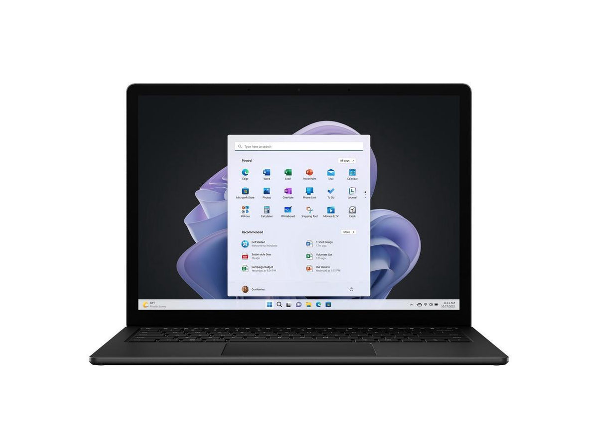 Noteb Micror1T 00024 Surface Laptop 5 135 I58512 Systwin11 Black R