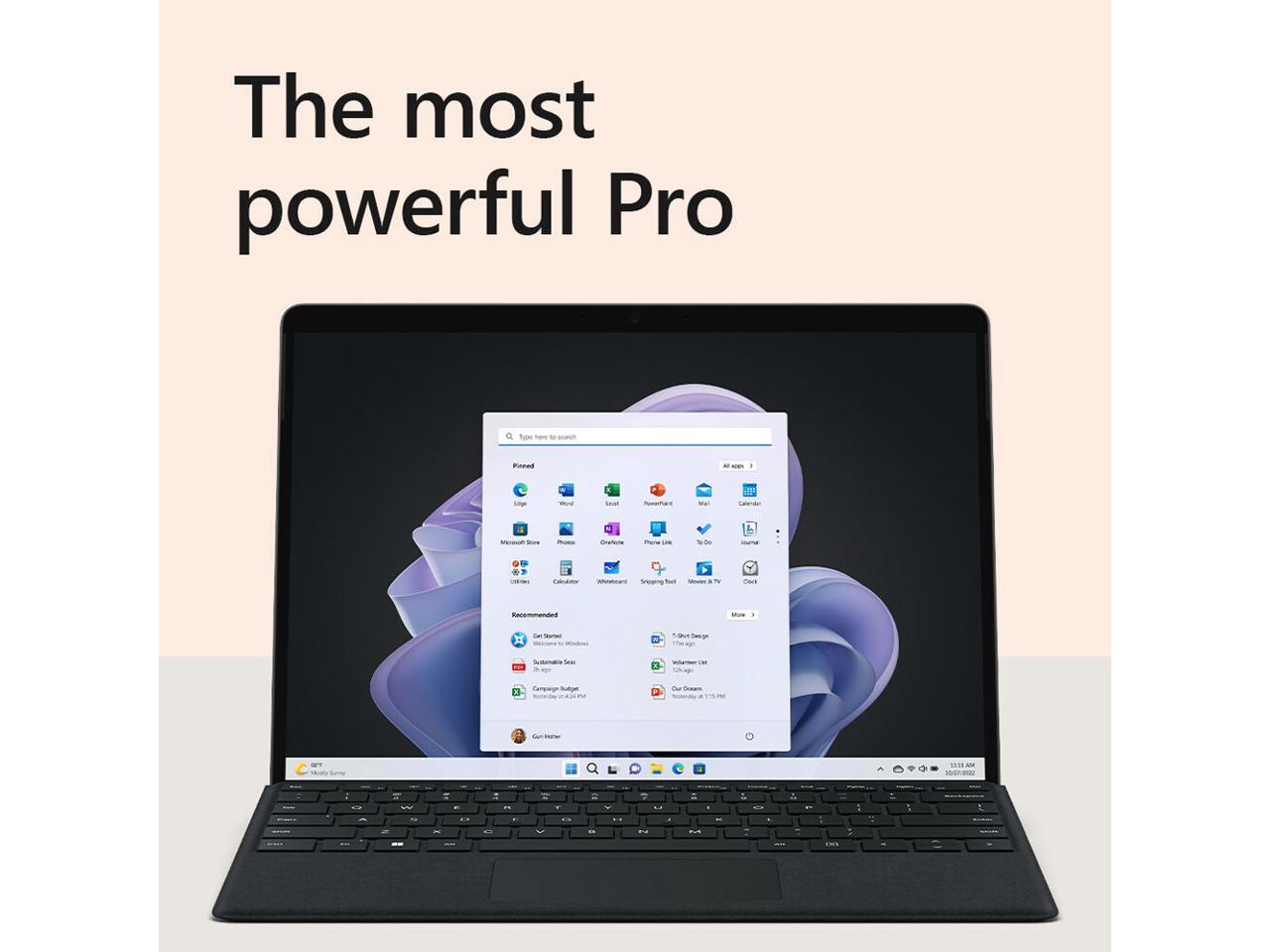 2 In  Microqiy 00017 Surface Pro 9 I716512 W11 Systgraphite R