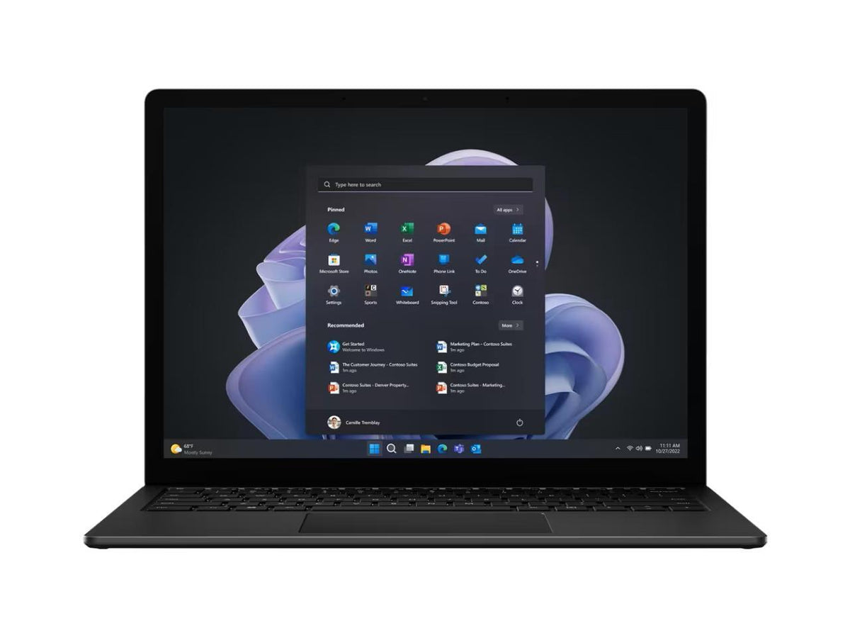 Noteb Microrbi 00026 Surface Laptop 5 135 I716512Systwin10 Black R