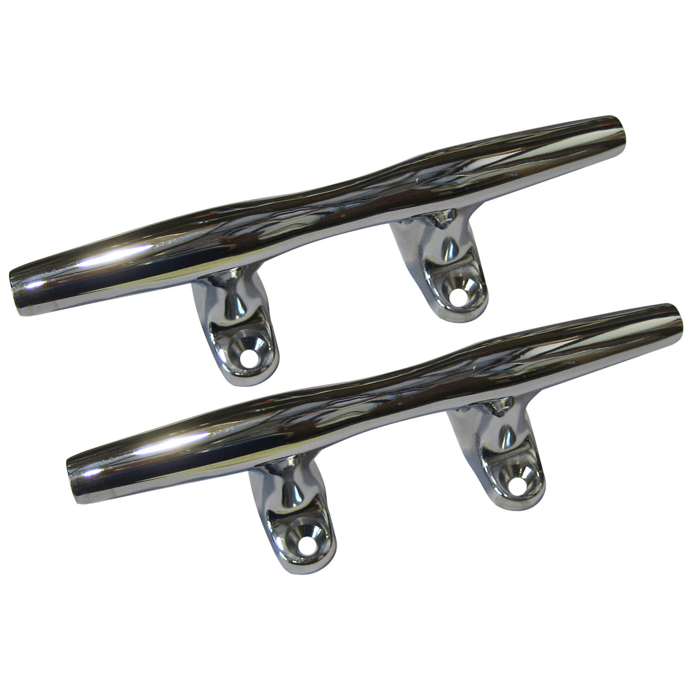 Perko 4'' Open Base Cleat - Chrome Plated Zinc - Pair,WBAUVA001342719