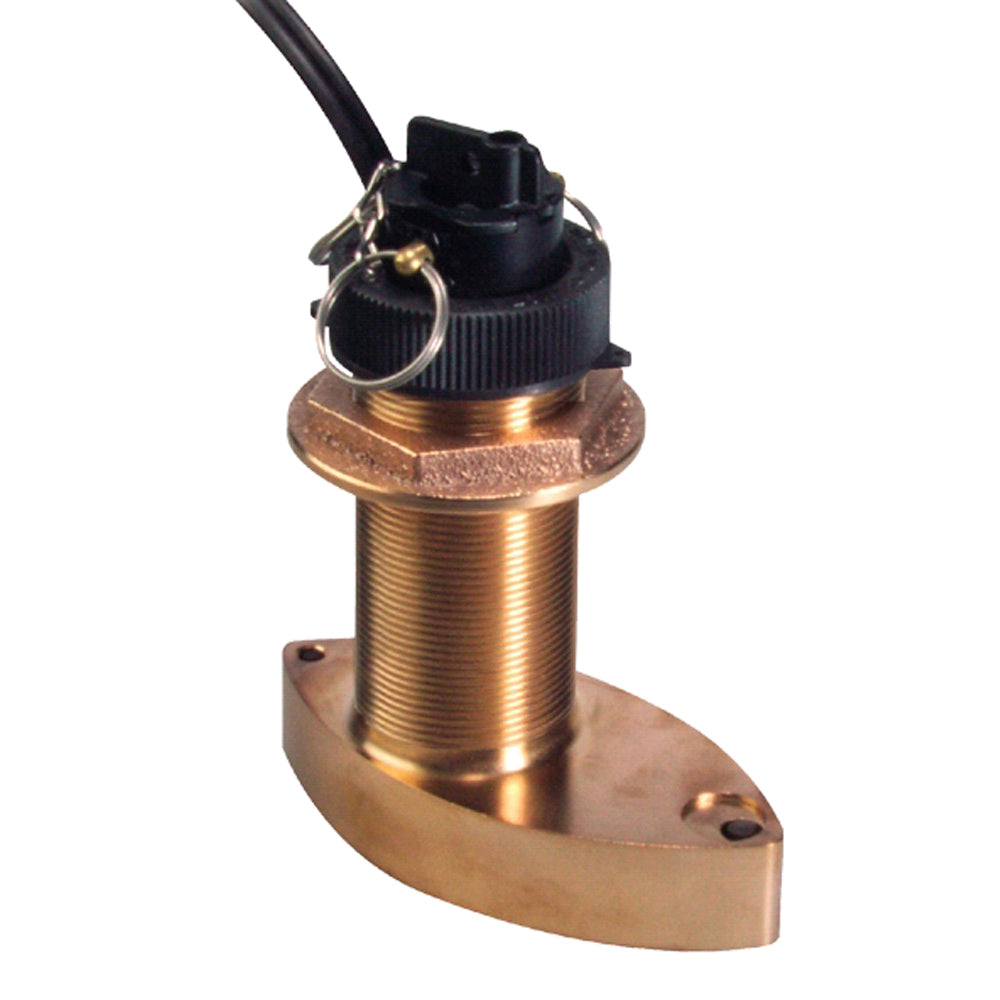 Raymarine B744V Bronze Thru Hull Triducer W/45' Cable,WBEEAA001342728
