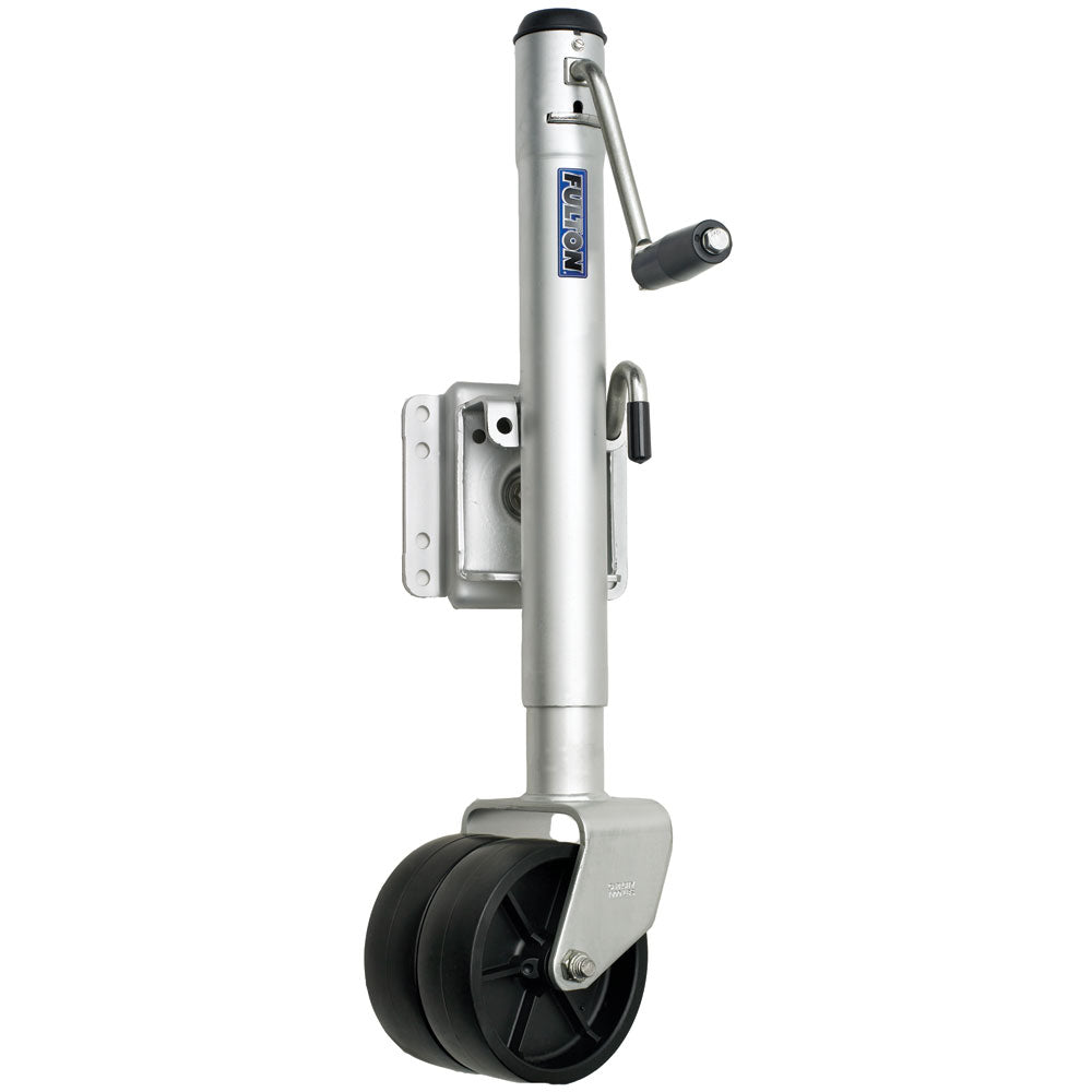 Fulton Dual Wheel 1,500 Lbs. Bolt-Thru Swivel Jack,WBAUVA001342769