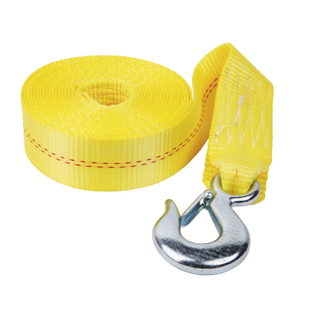Fulton 2'' X 20' Heavy Duty Winch Strap And Hook - 4,000 Lbs. Max Load,WBAUVA001342772