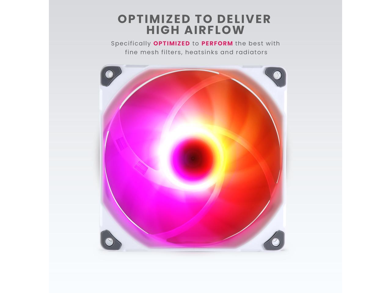 Casefan Phanteks Ph F140M25_Drgb_Pwm_Wt01 R