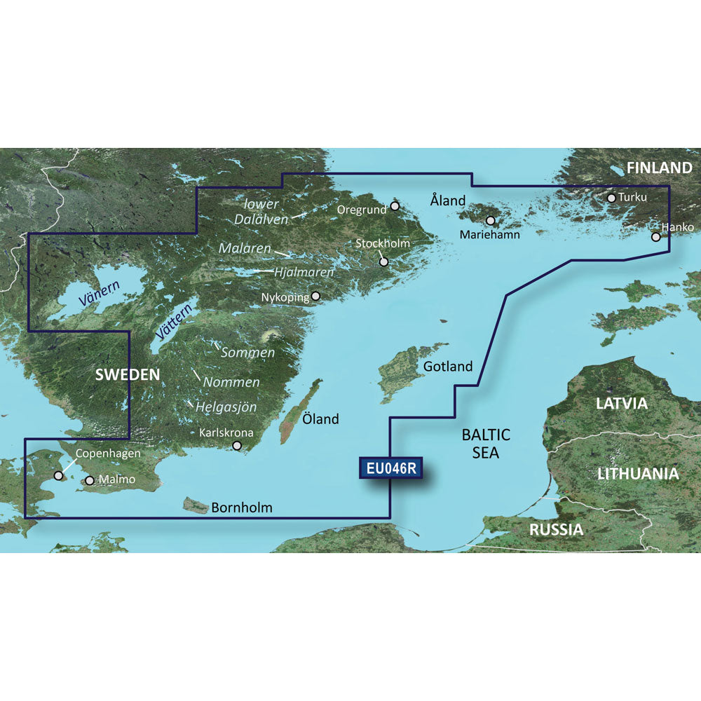 Garmin Bluechart&Reg; G3 Hd - Hxeu046R - Oregrund Aland To Malmo - Microsd&Trade;/Sd&Trade;,WBEEAA001342847
