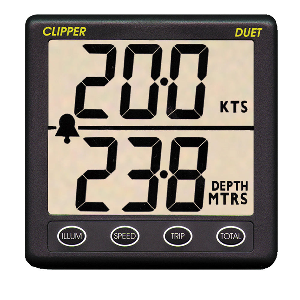 Clipper Duet Instrument Depth Speed Log W/Transducer,WBEEAA001342992