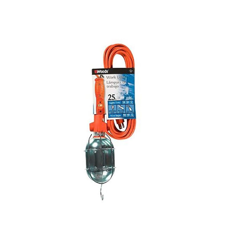 Work Light 25'Cord 100W (Pack Of 1)