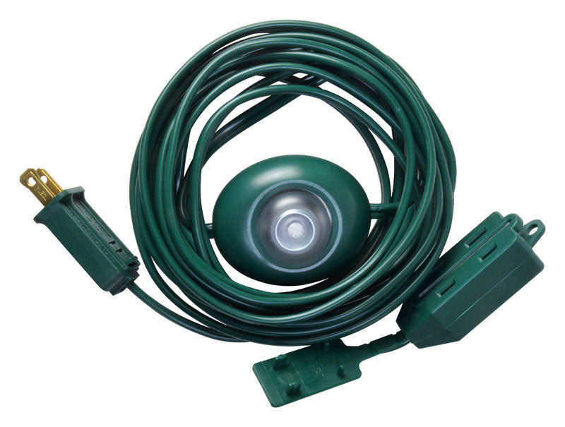 EXTEN CORD W/SWTCH15GRN (Pack of 1)