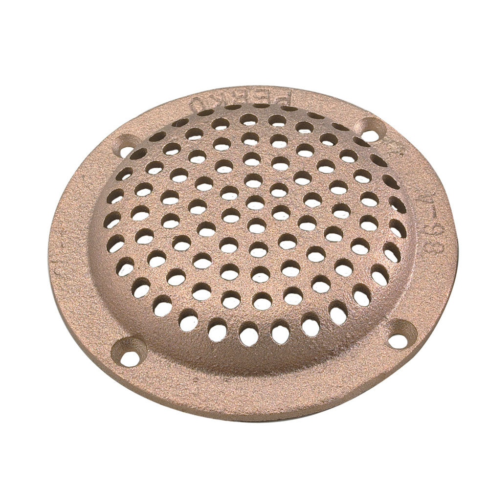Perko 3-1/2'' Round Bronze Strainer Made In The Usa,WBAUVA001343111