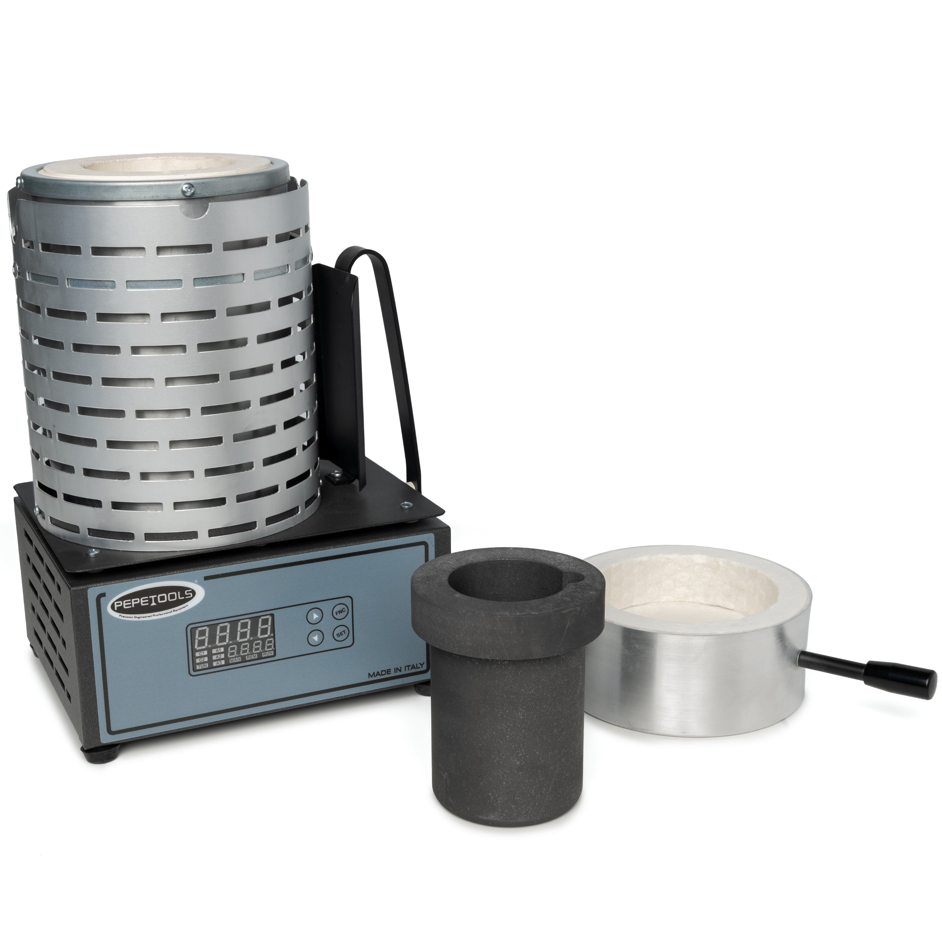 Tilt-Pour Electro-Melt Furnace for Silver, Gold, and more