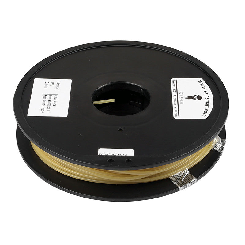 [Open Box] Natural, Water Soluble PVA 1.75mm Filament 0.5kg/1.1lb