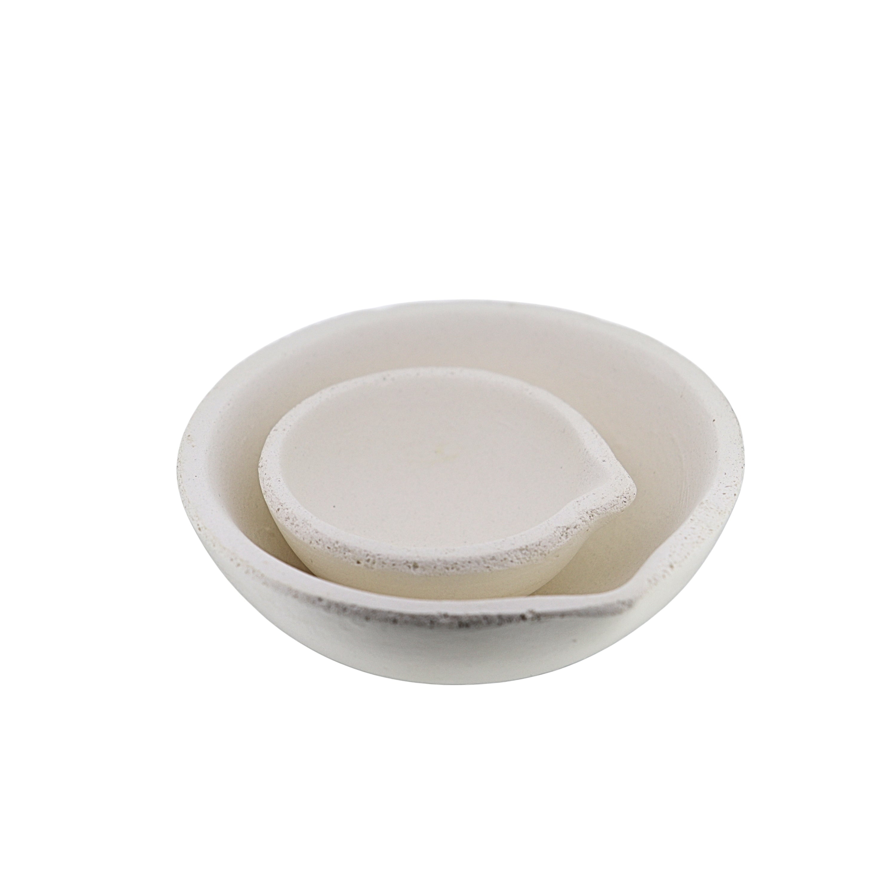 Ceramic Crucible (Melting Dish) for silver, gold, copper, and more