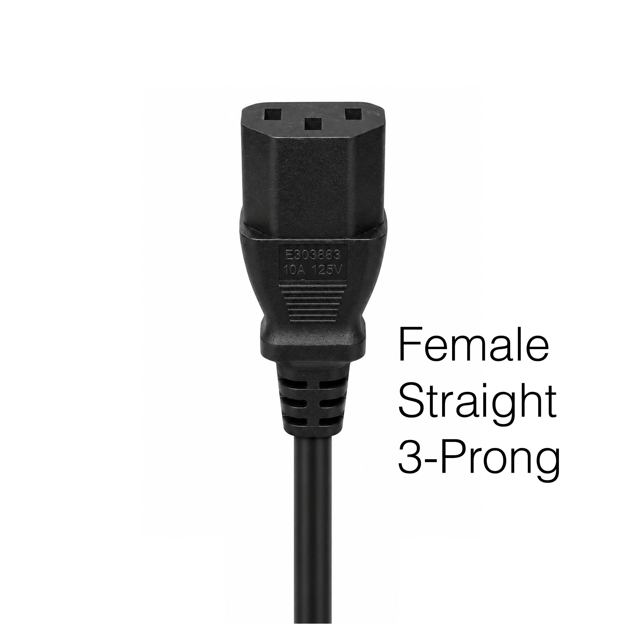 Sony 183688312 AC Power Cable Cord | 6 ft | 2-Prong Female to 2-Prong Male | 6' Foot 18AWG - 1-836-883-12