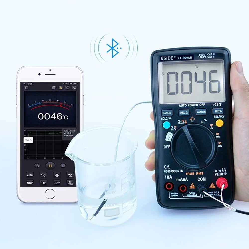 BSIDE ZT-300AB True RMS Smart Digital Multimeter