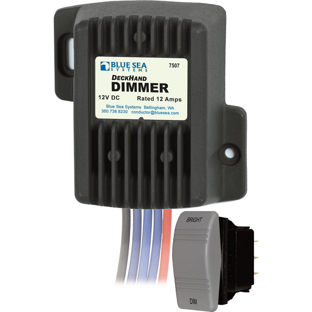Blue Sea 7507 Deckhand Dimmer - 12 Amp/12V,WBHDWA001343229