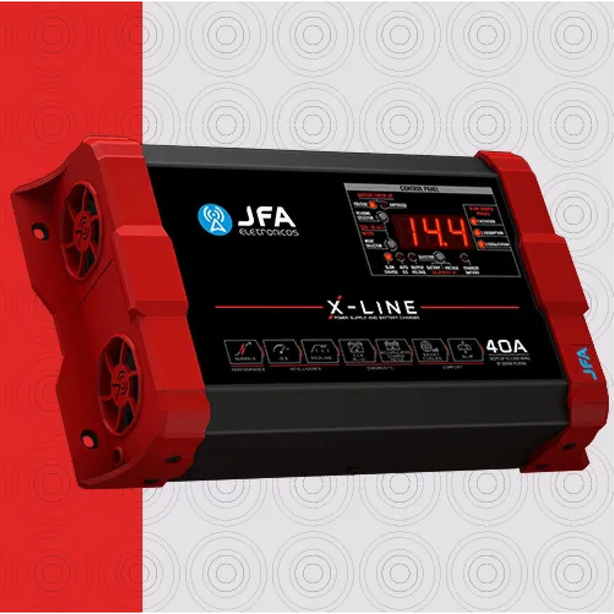 JFA POWER SUPPLY AND CHARGER 40A X-LINE