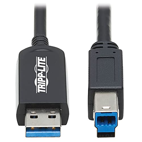 USB A TO USB B FIBER AOC 20M