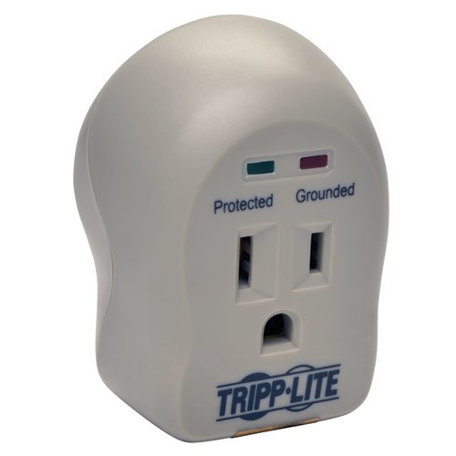 Tripp Lite Spikecube Spikecube Series 1 Outlet Personal Surge Protector Wall Tap