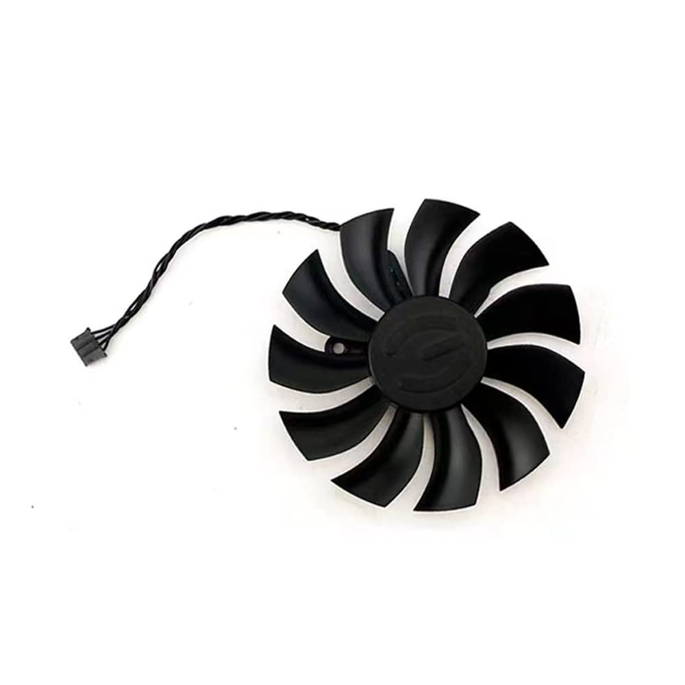 Rakstore Pla09215B12H 87Mm Graphics Card Cooling Fan Replacement For Evga Gtx 950 960 1060 Sc Gaming Quiet Cooler Fan
