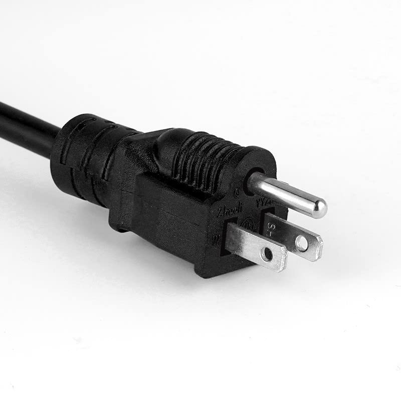 4 Pack 8Ft Extension Cord Outdoor Indoor Use 16 Awg Heavy Duty Power Cord 3 Prong Sjtw, Nema 5 15P To Nema 5 15R, Power Cable Fo