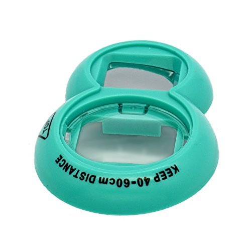 Forapid Mini Selfie Lens Close Up Lens With Self Portrait Mirror Compatible With Fujifilm Mini 9 Mini 8 Mini 7S, Polaroid 300 Film Cameras (Aqua Blue)