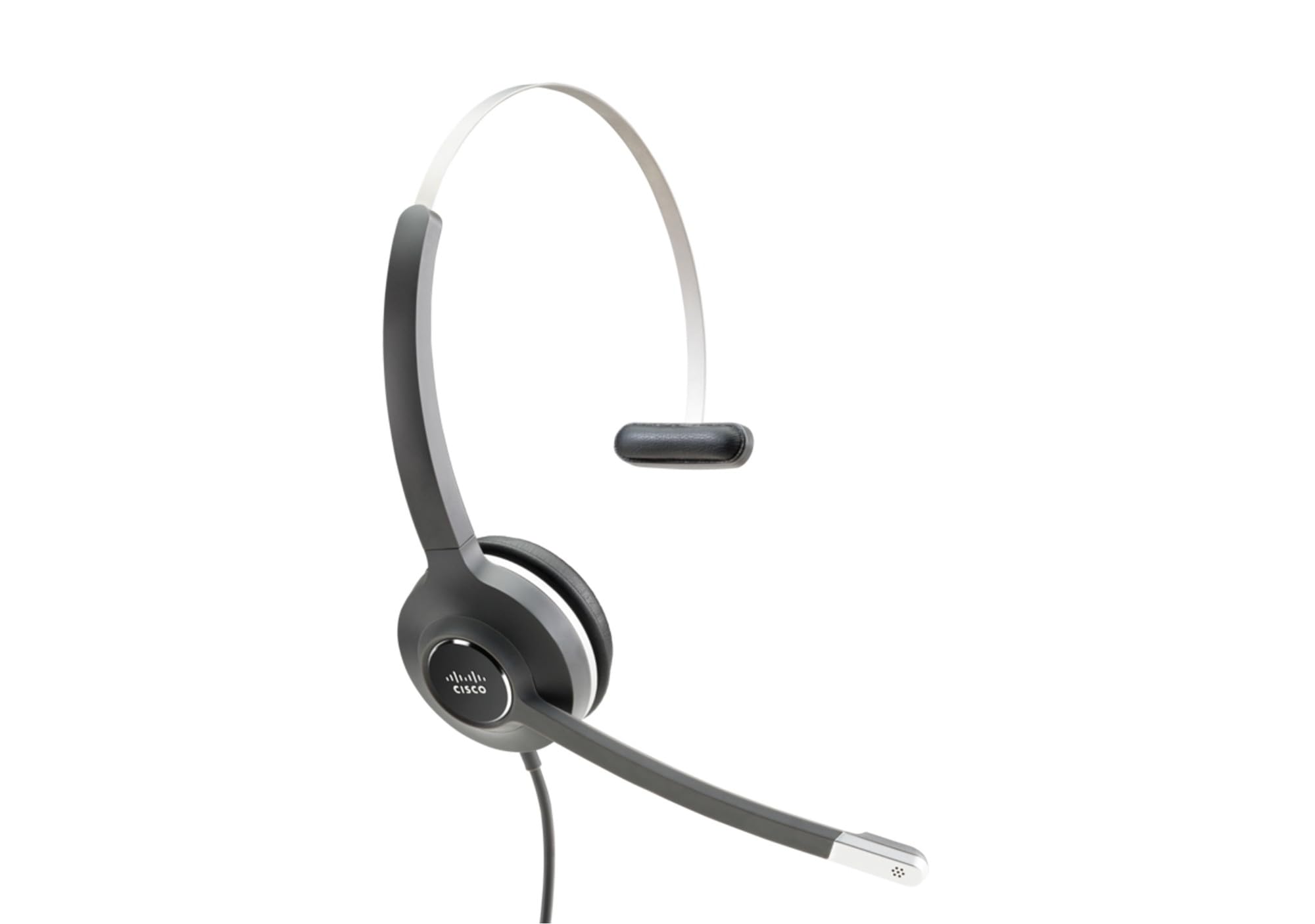CISCO Headset 531, Wired Single On-Ear Quick Disconnect Headset with RJ-9 Cable, Charcoal, 2-Year Limited Liability Warranty (CP