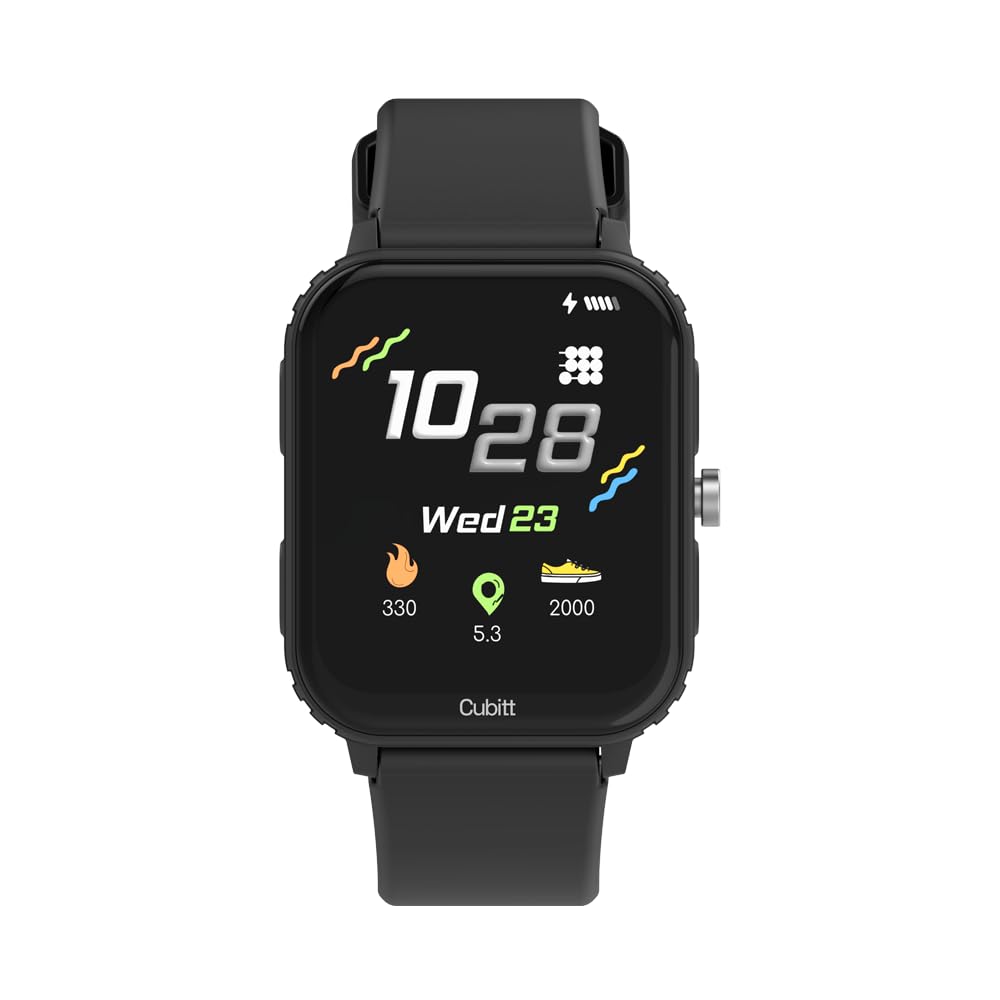 Cubitt Teens Smart Watch Fitness Tracker For Teens, With Heart Rate, Blood Pressure, Blood Oxygen, Sleep Monitor, 20+ Games, Ala