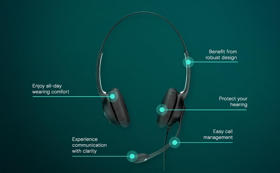 Sennheiser Sc 260 Usb Ms Ii (506483)   Single Sided Business Headset | For Skype For Business, Softphone, And Pc | With Hd Sound