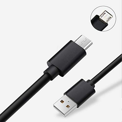 QQC Micro USB Charging Cable for Garmin Edge 1000 1030 130 520 530 820 830 Explore Navigator Black 1.5m