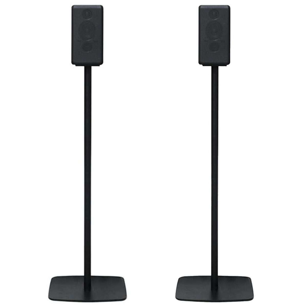 Huayuwa 1 Pair Black Speaker Stand For Sony Sa Rs3S Wireless Rear Speakers Floor Stand, Perfect Stand Setup For Easy And Secure 