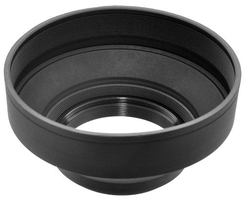 Xit XT72SLH 72mm Soft Rubber Lens Hood (Black)
