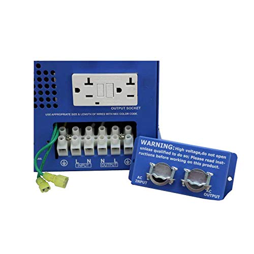 Aims Power Picoglf20W12V120Vr 2000 Watt And 6000 Watt Surge 12 Vdc Input To 120 Vac Output Pure Sine Inverter Charger Backup Pow