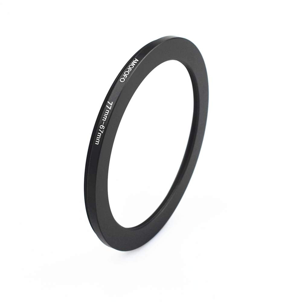 77Mm To 67Mm Camera Filters Ring Compatible All 77Mm Camera Lenses Or 67Mm Uv Cpl Filter Accessory,77 67Mm Camera Step Down Rings