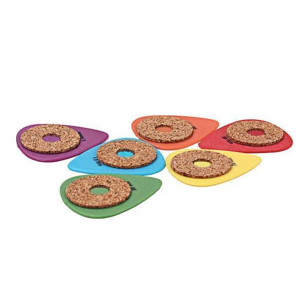 Loom Tree 2X6 Pieces Standard Guitar Picks With NonSlip Grip Corks For Guitar Parts | Picks | Parts & Accessories | Guitars & B