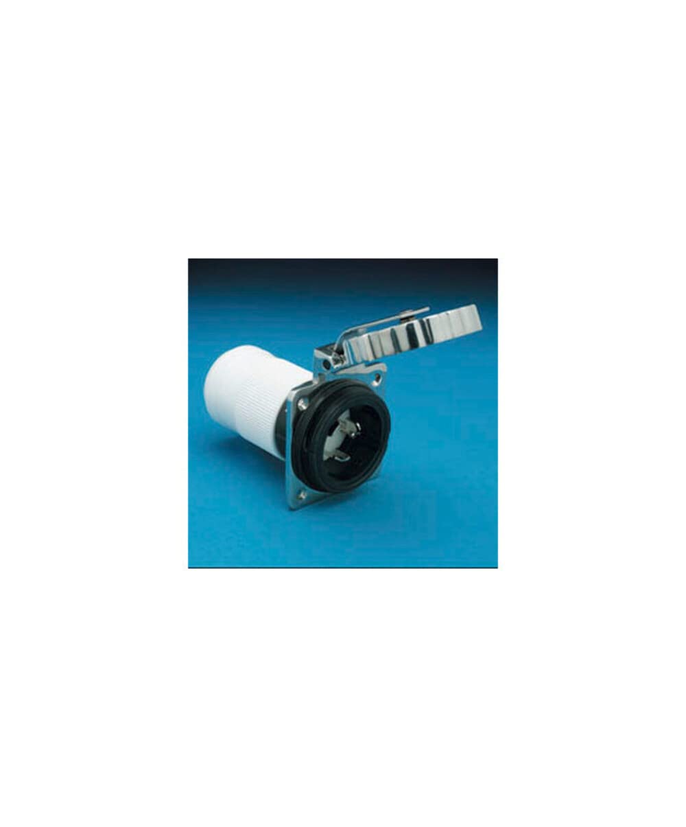 Marinco 6373El B 50Amp 125/250V Stainless Steel Inlet (49244)