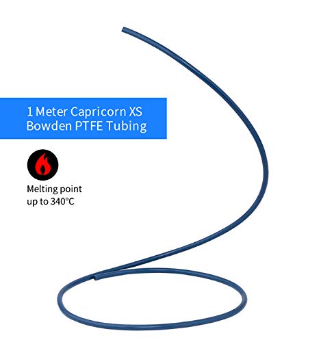 Upgrade 3D Printer Accessories With All Metal Extruder Feeder, Capricorn Bowden Tubing, Pneumatic Couplers, Bed Level Springs Fo