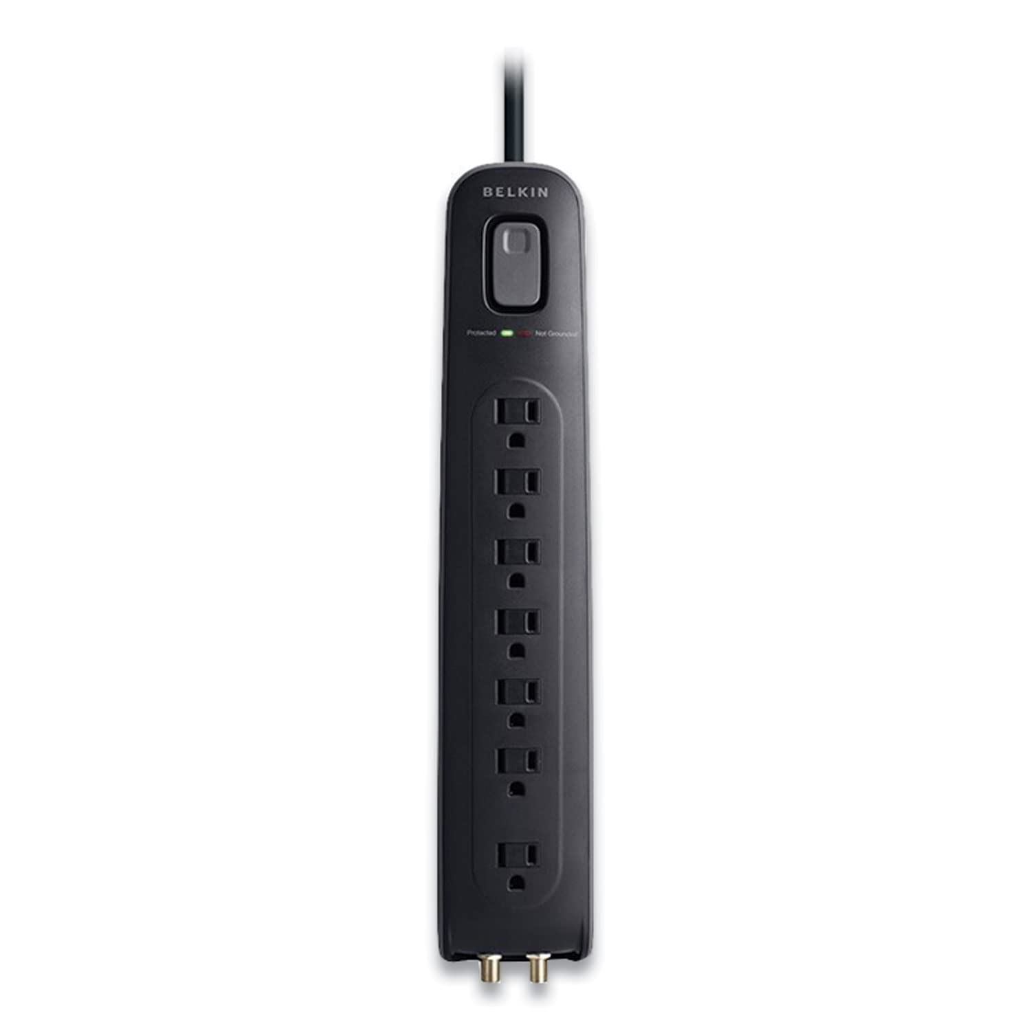 Belkin Bv107030 04 Blk Ultimate Surge Protector   Surge Suppressor   7 Output Connector(S)