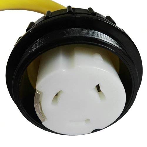Parkworld 692033 Combiner Marine Shore Power Y Adapter (2) L5 30P Plug 30A Plug To Ss2 50R Female 50A Connector
