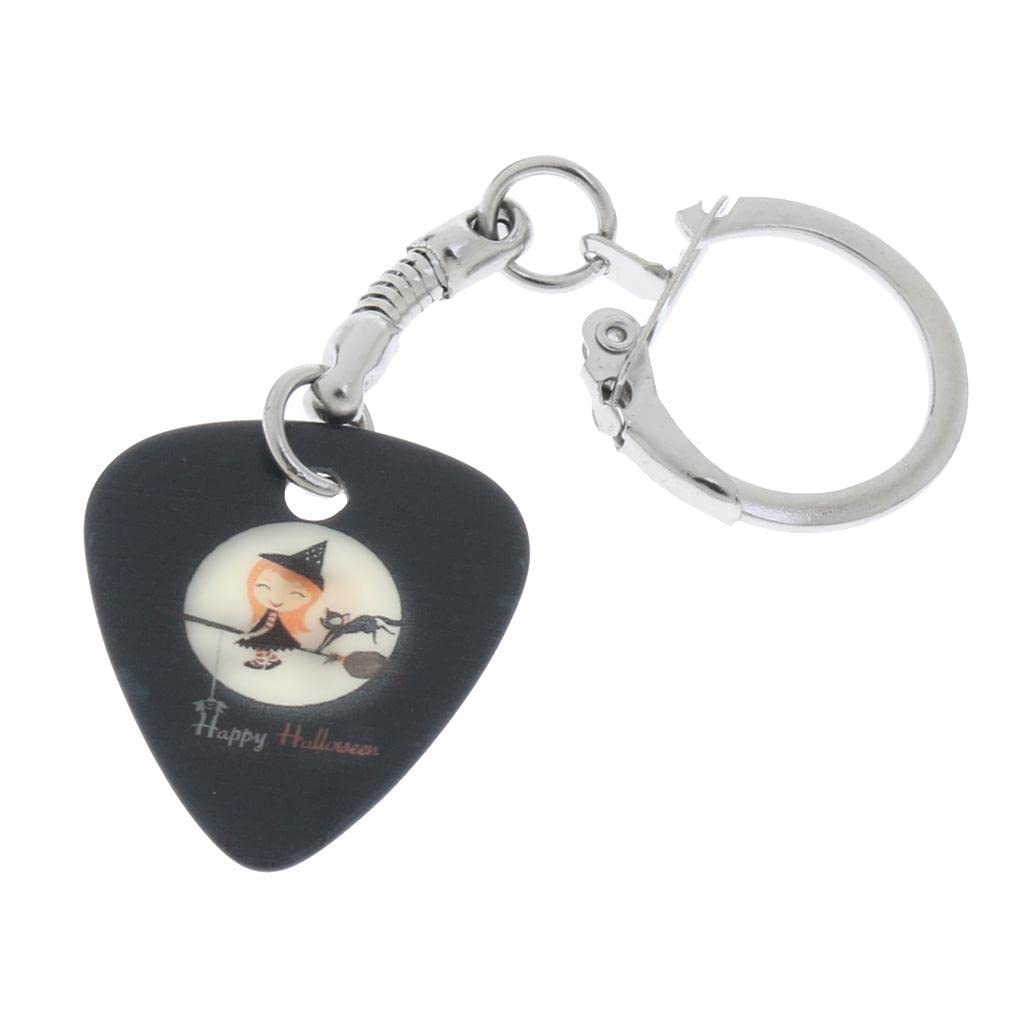 Fabloft Guitar Bass Plectrum Luminous Keychain Key Fob Picks Girl|Musical Instruments & Gear | Guitars & Basses | Parts & Access