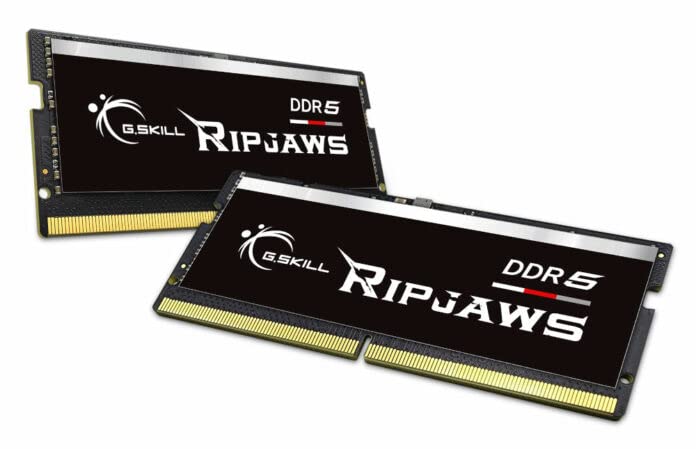 G.Skill Ripjaws Ddr5 So Dimm Series Ddr5 Ram 64Gb (2X32Gb) 5600Mt/S Cl46 45 45 89 1.10V Unbuffered Non Ecc Notebook/Laptop Memor