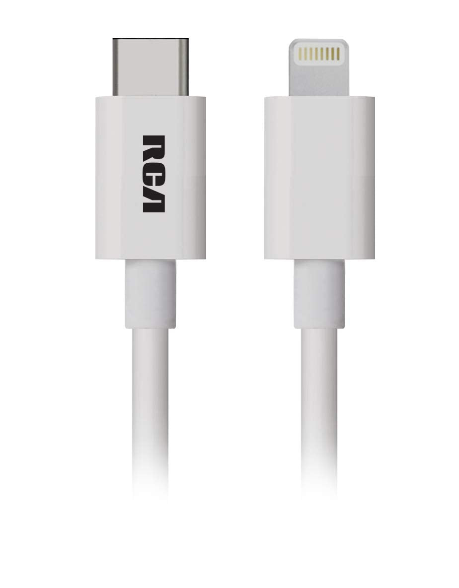 Rca U832Cl3A Usb C Cable With Lightning Connector