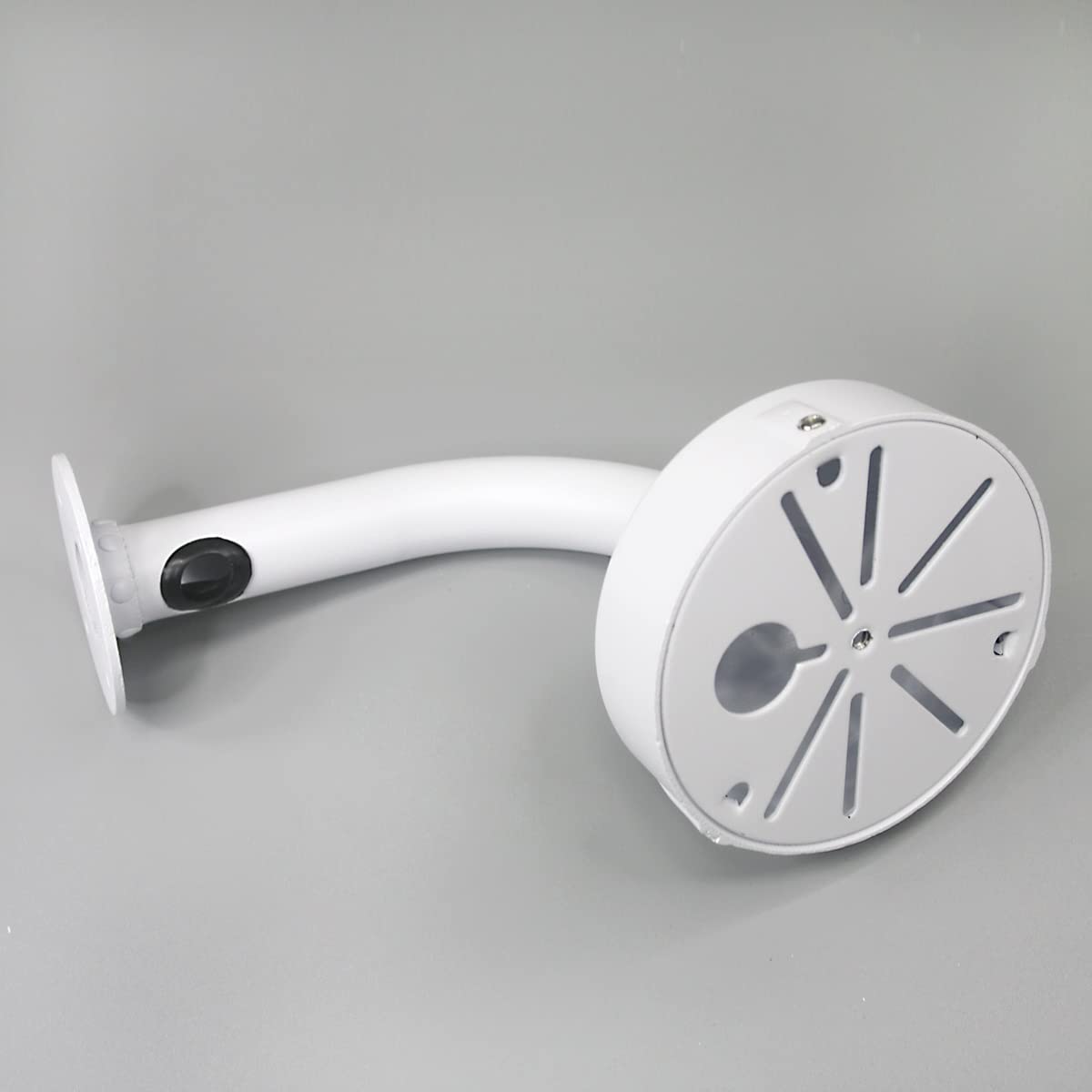 compcctv Dome Camera Mount Bracket, L49 Aluminium Wall Mount, White Universal CCTV/IP Camera Holder