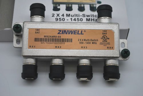 Zinwell Ms2X4Ro-03 2X4 Multi-Switch
