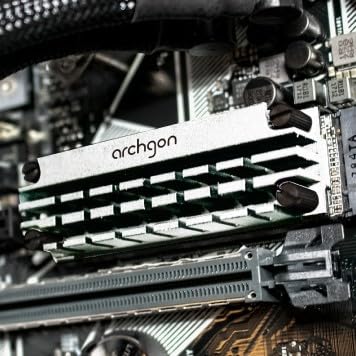 Archgon Hs 1110 Ssd Heatsink Cooler For Pcie Nvme M.2 2280 Ssd For Workstation Server Rugged Computer Ipc Industrial Computer Ga